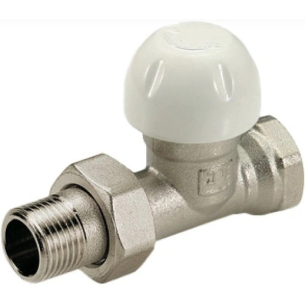 Клапан термостатический прямой 1/2" (с предварительной настройкой) Tiemme (3310002 / 331G)