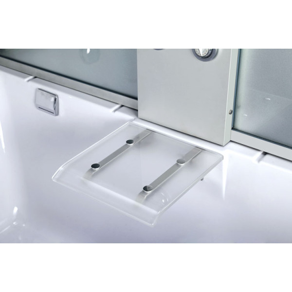 Душевая кабина с гидромассажем Timo TL-1506 168x90x220 стекло прозрачное, профиль хром (TL-1506) Душевая кабина с гидромассажем Timo TL-1506 168x90x220 стекло прозрачное, профиль хром (TL-1506)