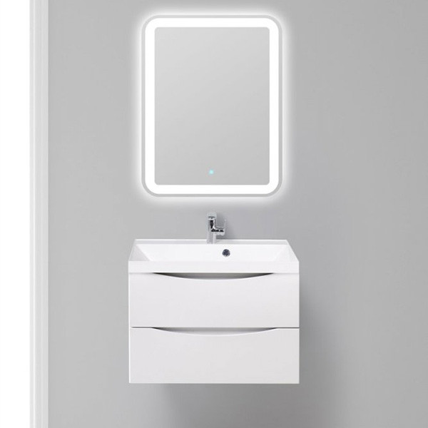 Тумба подвесная BelBagno Marino 70 см Bianco Lucido (Marino-700-2C-SO-BL-P)