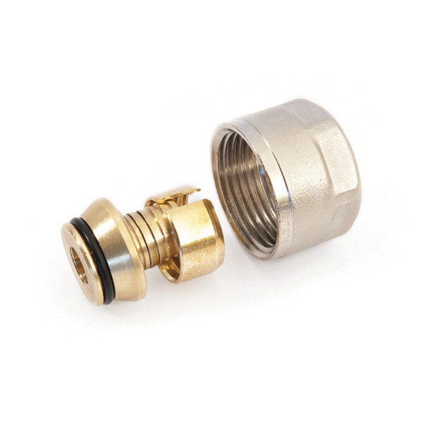 Переход коллекторный Pro Aqua PE-Xa 16(2,2)*3/4"(18)EK (латунь) (AX411622E) Переход коллекторный Pro Aqua PE-Xa 16(2,2)*3/4"(18)EK (латунь) (AX411622E)