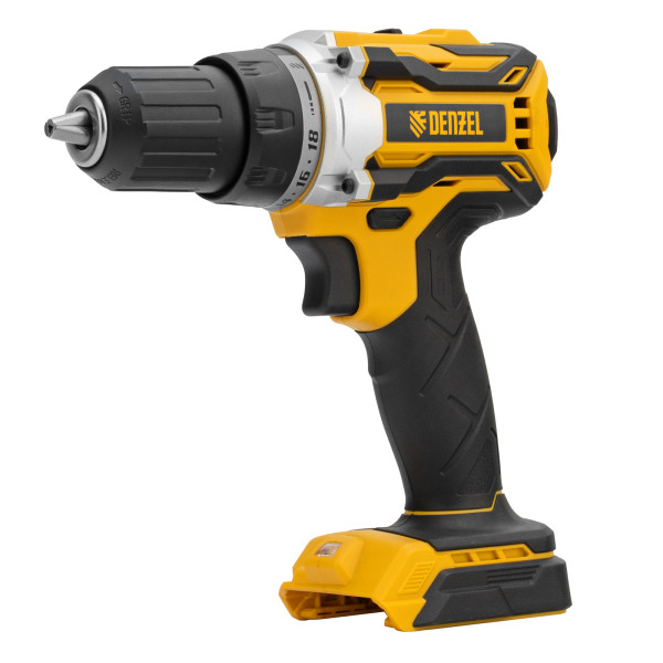 Дрель-шуруповерт аккумуляторная бесщеточная Denzel BLDL-18-0 Li-Ion, 18 В (26141)