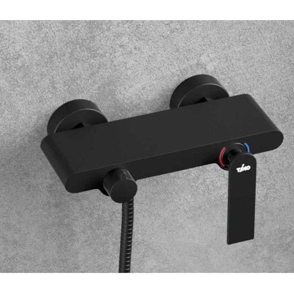 Смеситель для ванны и душа Timo Anni черный, лейка душевая 2 режима, шланг для душа, держатель (2714/03Y) Смеситель для ванны и душа Timo Anni черный, лейка душевая 2 режима, шланг для душа, держатель (2714/03Y)
