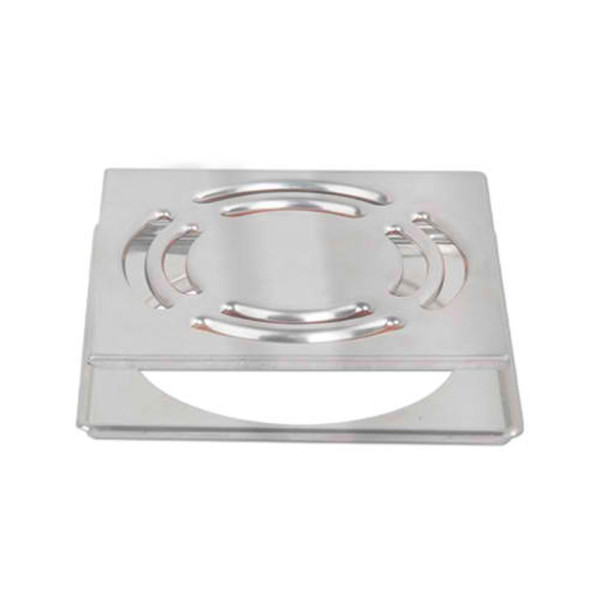 Решетка хромированная Metaleks Aqua 15x15 см 1 мм AISI 430 (01.14) Решетка хромированная Metaleks Aqua 15x15 см 1 мм AISI 430 (01.14)