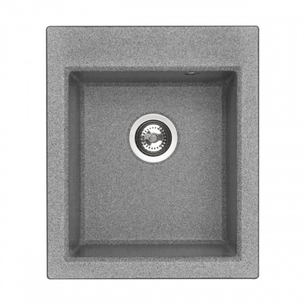 Мойка для кухни врезная Aquaton Линеа 434x517x228 серый (1.A732.9.32L.W23.0) Мойка для кухни врезная Aquaton Линеа 434x517x228 серый (1.A732.9.32L.W23.0)