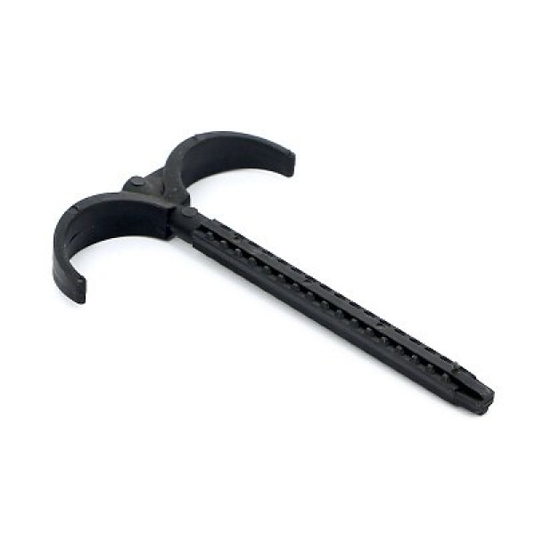 Дюбель-крюк Uni-Fitt двойной 8x90 для фиксации труб (пластик) Дюбель-крюк Uni-Fitt двойной 8x90 для фиксации труб (пластик)