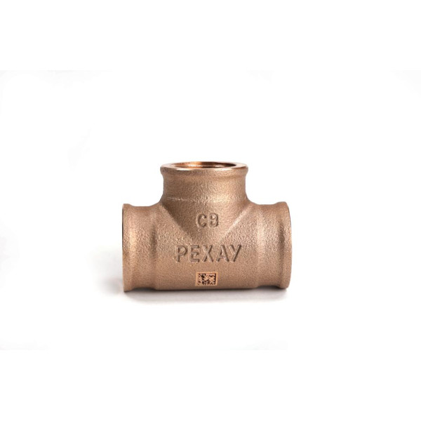 Тройник 1/2" Rehau Aurline RX+ (бронза) 18771041001