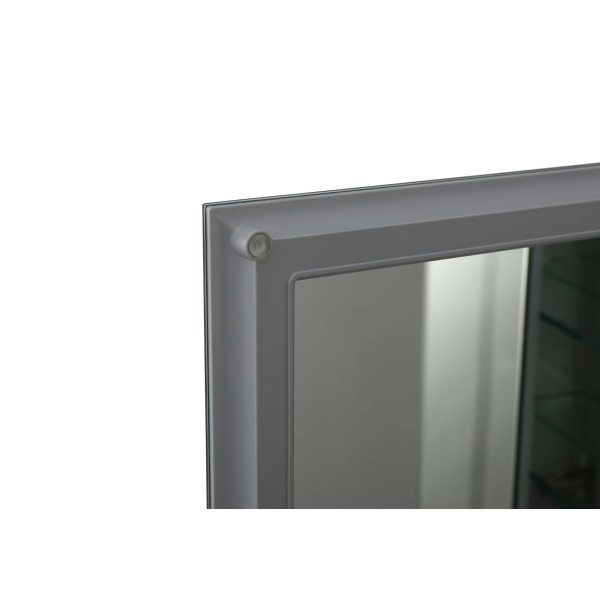 Шкаф зеркальный алюминиевый Aquatek 636x660x134 (AQ7608-MC) Шкаф зеркальный алюминиевый Aquatek 636x660x134 (AQ7608-MC)