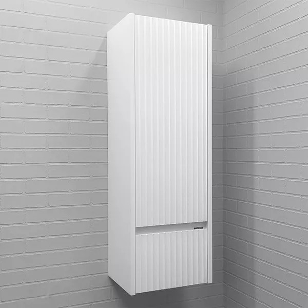 Пенал подвесной Comforty Марсель 400x405x1200 белый матовый (00-00012273)