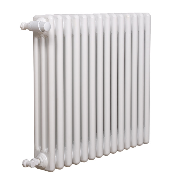 Радиатор стальной трубчатый Velar 3057 23 секции 3/4" U RAL 9016 глянц. боковое подключение