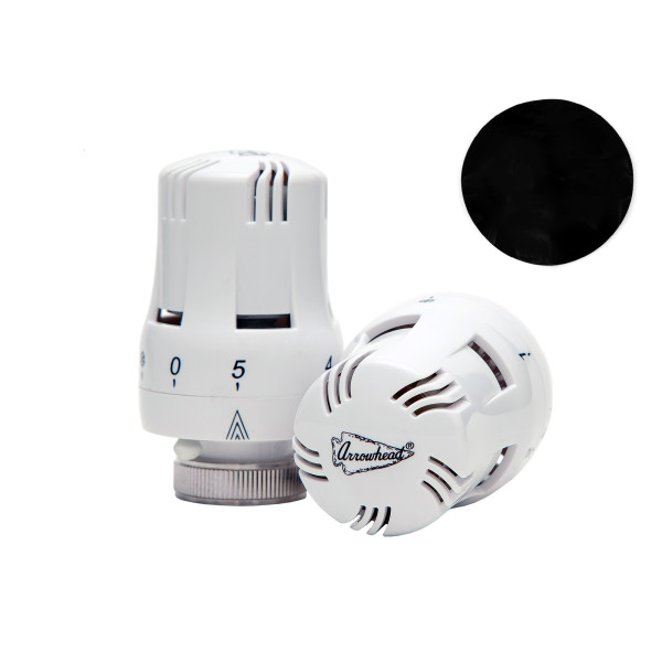 Головка термостатическая М30х1,5 Arrowhead Black жидкостная (черная) (217003B) Головка термостатическая М30х1,5 Arrowhead Black жидкостная (черная) (217003B)