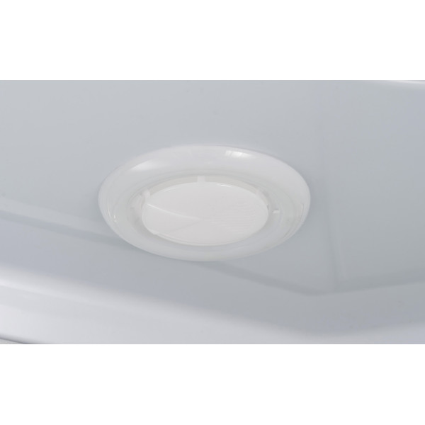 Душевая кабина Loranto 80x100x215 стекло матовое, профиль сатин (CS-5180-13R F)