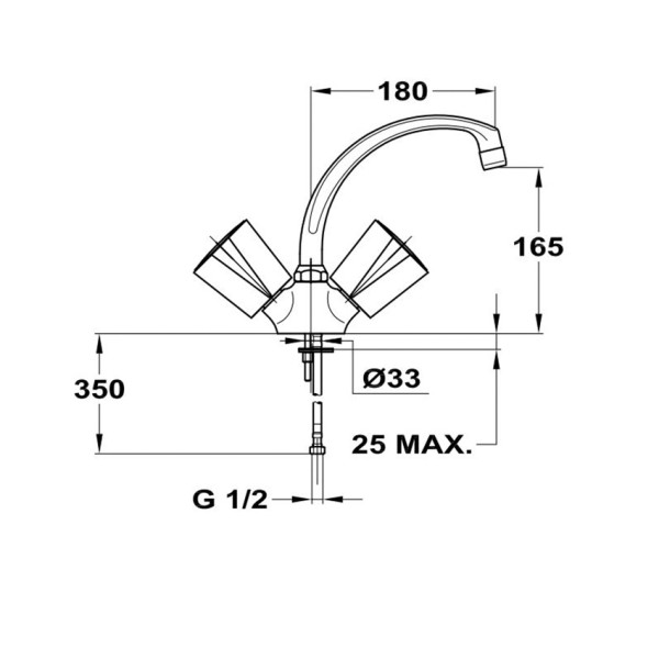 Смеситель для кухни Mofem Solar Nova 106 (140-0021-06)