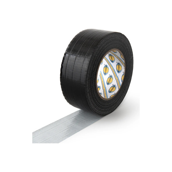 Лента армированная влагостойкая клейкая СУПЕРлента Aviora TPL 48 мм х 50 м (черная) (302-162)