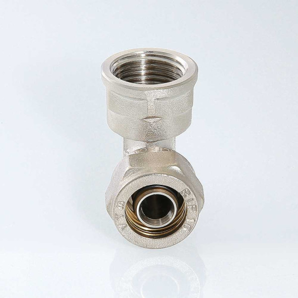 Соединение угловое 16*1/2"В Valtec (обжим) (VTm.352.N.001604) Соединение угловое 16*1/2"В Valtec (обжим) (VTm.352.N.001604)