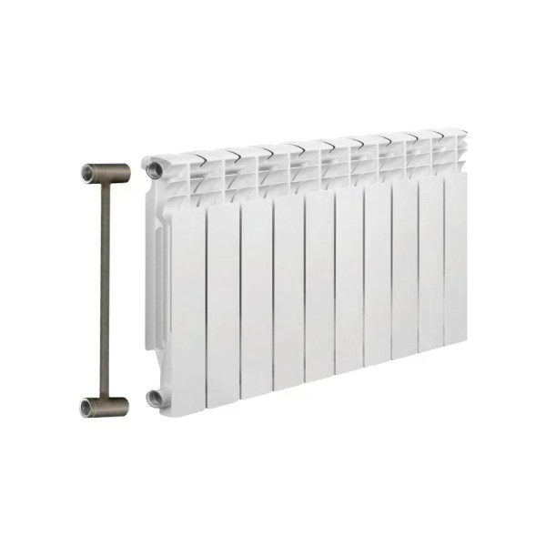 Радиатор биметаллический Solur Prestige В-500 10 секций белый (BMET10)