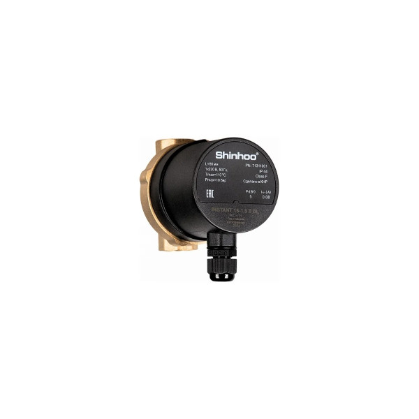 Насос циркуляционный для ГВС Shinhoo Instant 15-1.5 II BL (71311001) Насос циркуляционный для ГВС Shinhoo Instant 15-1.5 II BL (71311001)