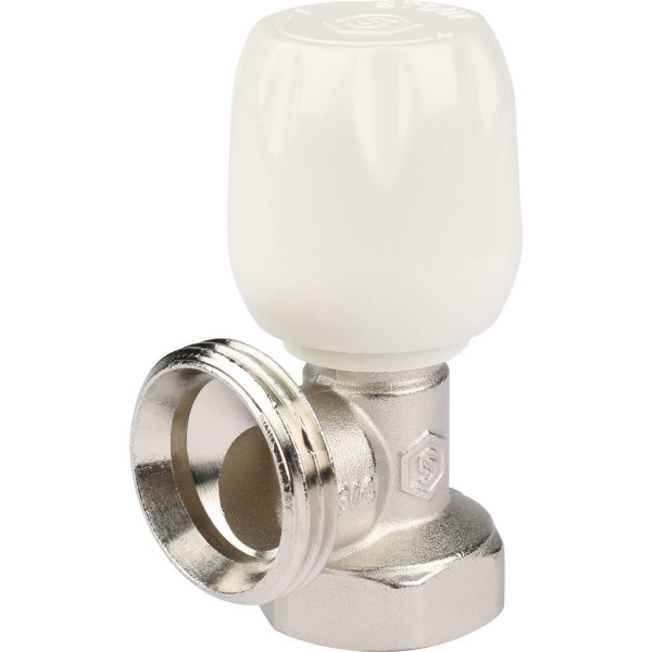 Клапан регулировочный угловой 3/4" с неподъемным шпинделем Stout SVRs-1152-000020 Клапан регулировочный угловой 3/4" с неподъемным шпинделем Stout SVRs-1152-000020