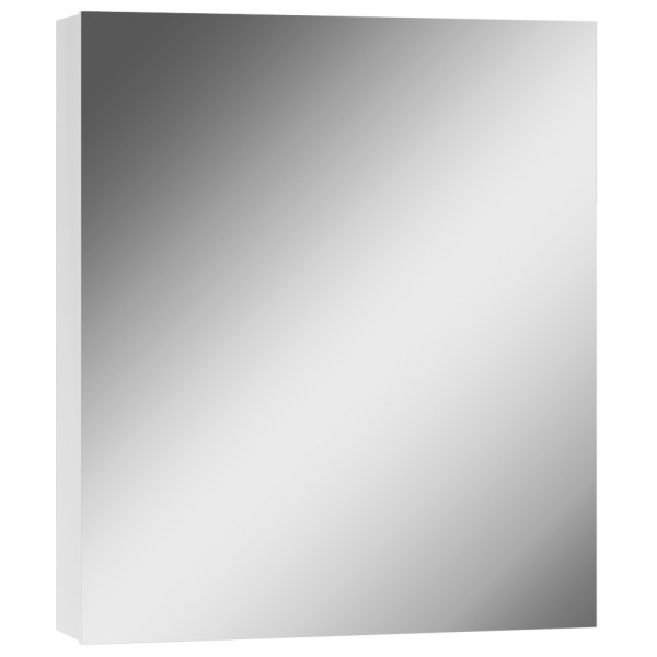 Шкаф зеркальный Норма 60 1 дверь Айсберг Домино (DA1639HZ)