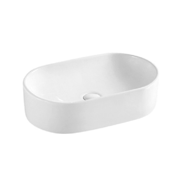 Раковина накладная Azario Tours 52x13x33 белая (AZ-1048) Раковина накладная Azario Tours 52x13x33 белая (AZ-1048)