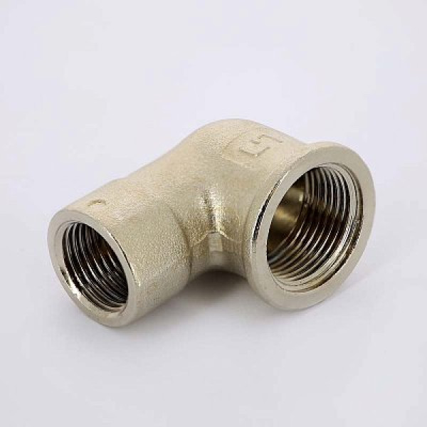 Угольник переходной 1/2"х3/4" ВВ Uni-Fitt (никель) 610N3200