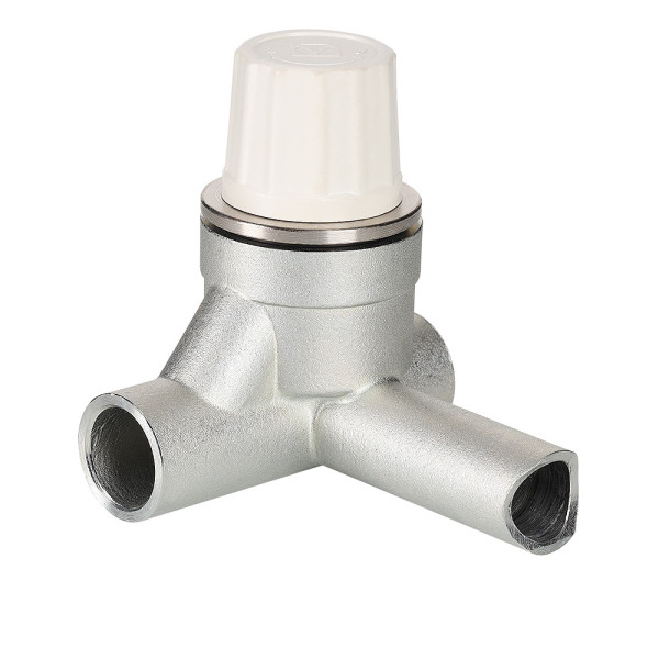 Клапан термостатический прямой (правый) 26*21*26 Valtec VT.035.R (под приварку) (VT.035.R.04)
