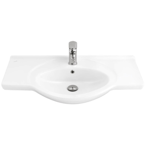 Раковина мебельная Creavit Epic 95x50 белая (ET095-00CB00E-0000) Раковина мебельная Creavit Epic 95x50 белая (ET095-00CB00E-0000)