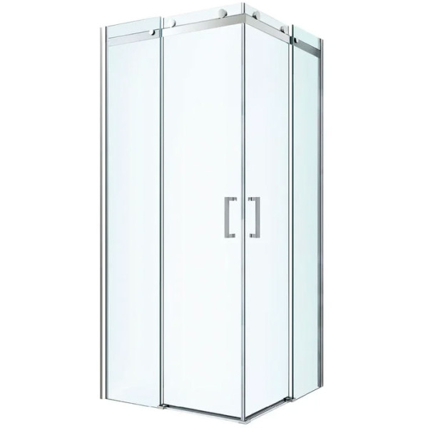 Душевой уголок Berges Gelios 1000*1000*1950 стекло прозрачное, профиль хром сильвер (61027)
