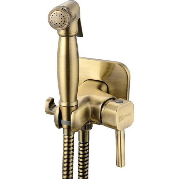 Смеситель встраиваемый для биде Lemark Solo бронза (LM7165B) Смеситель встраиваемый для биде Lemark Solo бронза (LM7165B)