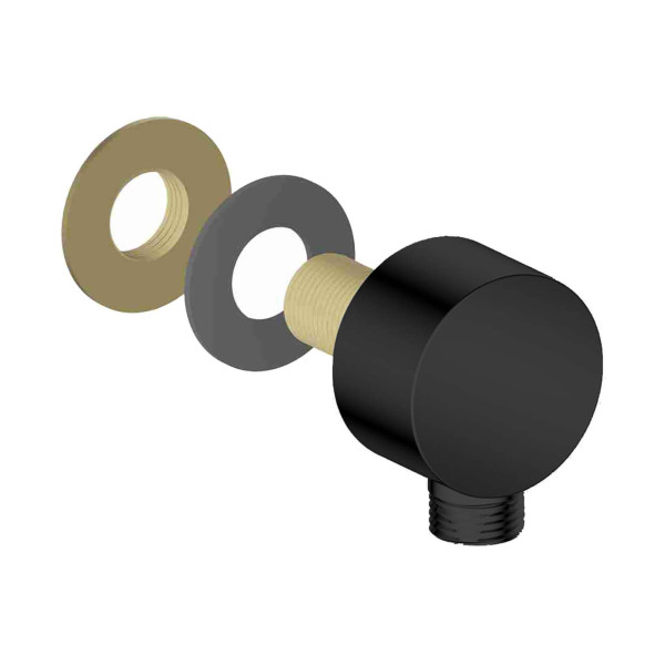 Душевая система Aquatek Вега Set 4 в 1 (AQ1046MB+AQ2071MB+AQ2454MB+AQ2010MB) черная (AQ1073MB)