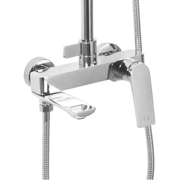 Душевая система с изливом Rea Avalon Chrom (REA-P8699)