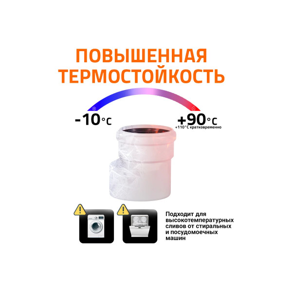 Переход SKR 90х78 эксцентрический Ostendorf Skolan Safe PP-MD (334710)