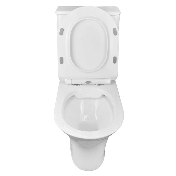 Унитаз напольный Fretta Round безободковый с бачком и сиденьем микролифт 650x340x790 (AZ-7121) Унитаз напольный Fretta Round безободковый с бачком и сиденьем микролифт 650x340x790 (AZ-7121)