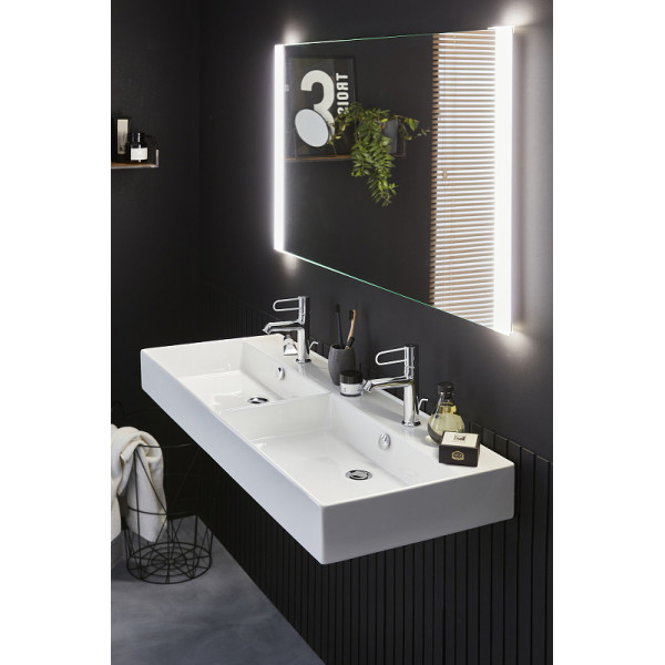 Раковина встраиваемая Jacob Delafon Vivienne 121,2x46,6 белая (EXBL112-00)