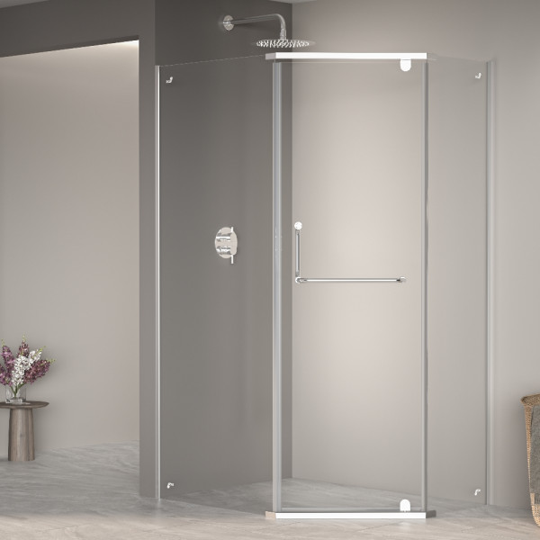 Душевой уголок RGW Passage 80x100x195 стекло прозрачное, профиль хром (35089180-11)