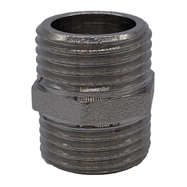 Ниппель 1/2" Tiemme (никель) (1500036 / 1552N000404)