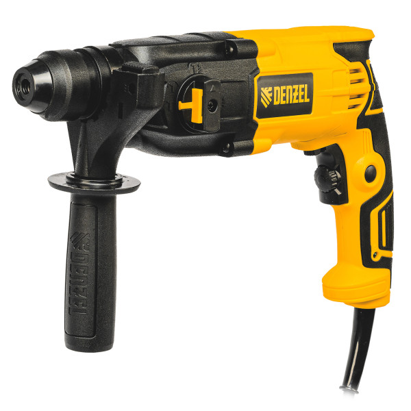 Перфоратор электрический Denzel RH-650-18, SDS-plus, 650 Вт, 2.0 Дж, 3 плюс 1 режим (26603)