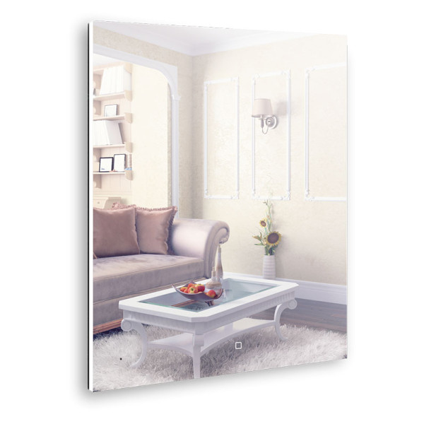 Зеркало Azario Алмина-2 800х1000 c подсветкой и диммером, сенсор выкл + подогрев (LED-00002345)