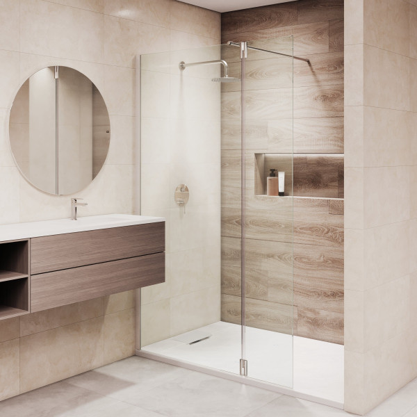 Душевая перегородка RGW WA-051 (WA-010 + Z-071) 1100 стекло прозрачное, профиль хром (351005113-11) Душевая перегородка RGW WA-051 (WA-010 + Z-071) 1100 стекло прозрачное, профиль хром (351005113-11)