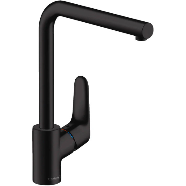 Смеситель для кухни Hansgrohe Focus черный (31817670) Смеситель для кухни Hansgrohe Focus черный (31817670)