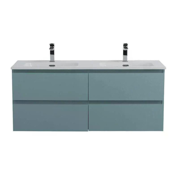 Тумба подвесная Cezares Kraft 1200x455x500 с фрезерованными ручками по всей длине фасада с четырьмя выкатными ящиками голубой матовый (KRAFT-1200-4C-S Тумба подвесная Cezares Kraft 1200x455x500 с фрезерованными ручками по всей длине фасада с четырьмя выкатными ящиками голубой матовый (KRAFT-1200-4C-S