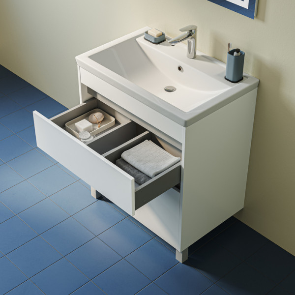 Тумба с умывальником напольная Iddis Zodiac X 70 см белый подходит умыв. 4077000i28 (ZDX70WFi95K) Тумба с умывальником напольная Iddis Zodiac X 70 см белый подходит умыв. 4077000i28 (ZDX70WFi95K)