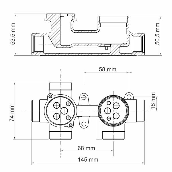 Смеситель для ванны и душа WasserKRAFT золото матовое (5571)