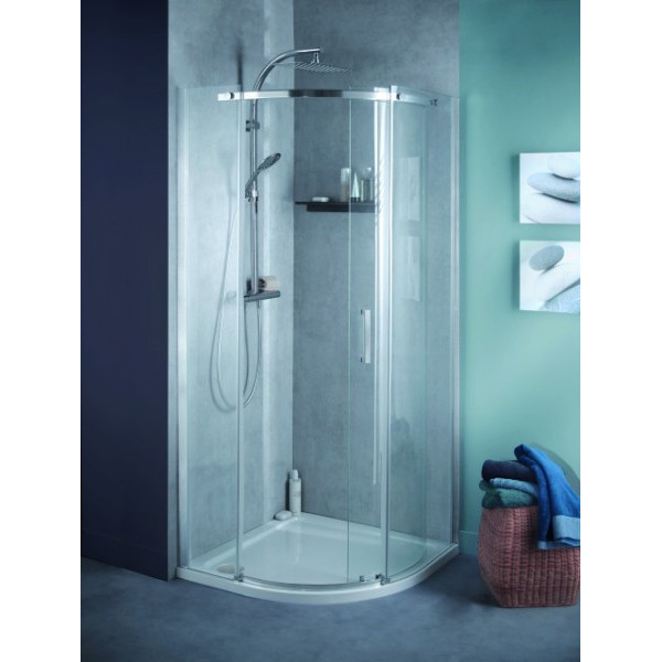 Душевой уголок Jacob Delafon Contra 90x200 стекло прозрачное, профиль хром (E22R90R-GA)