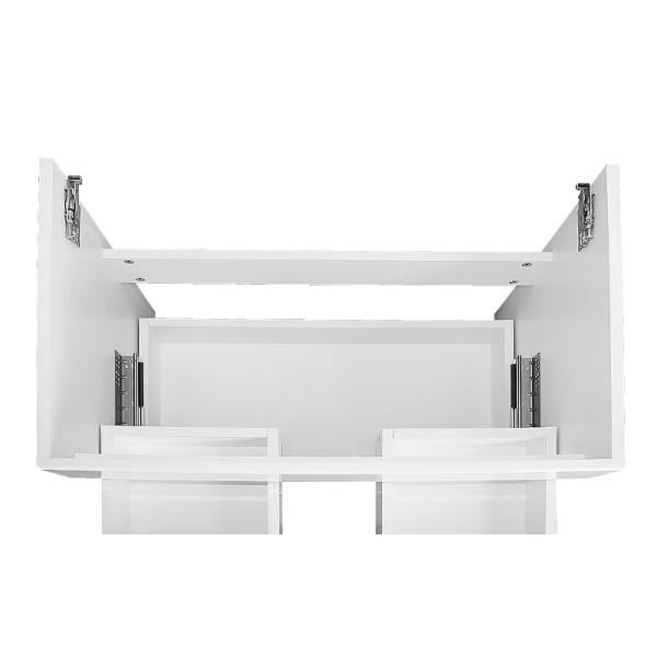 Тумба подвесная Azario с раковиной Эстима 80/2 с раковиной Астория 80 (CS00094584)