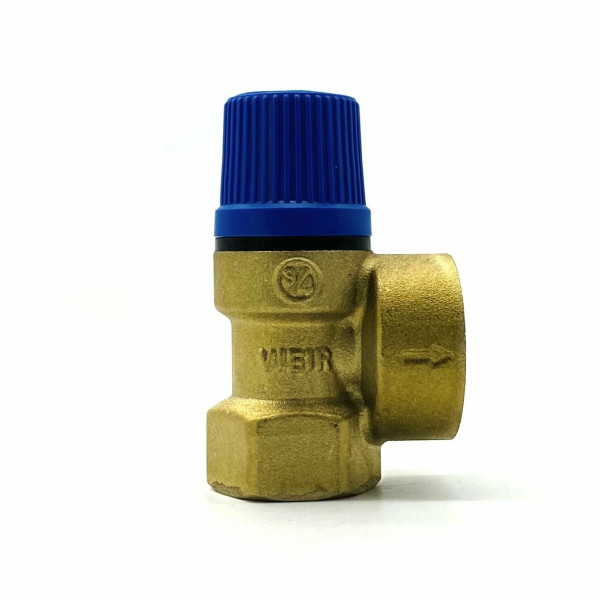 Клапан предохранительный 3/4"*1"ВВ 8 бар Vieir (синий) (VR45FFC-8)