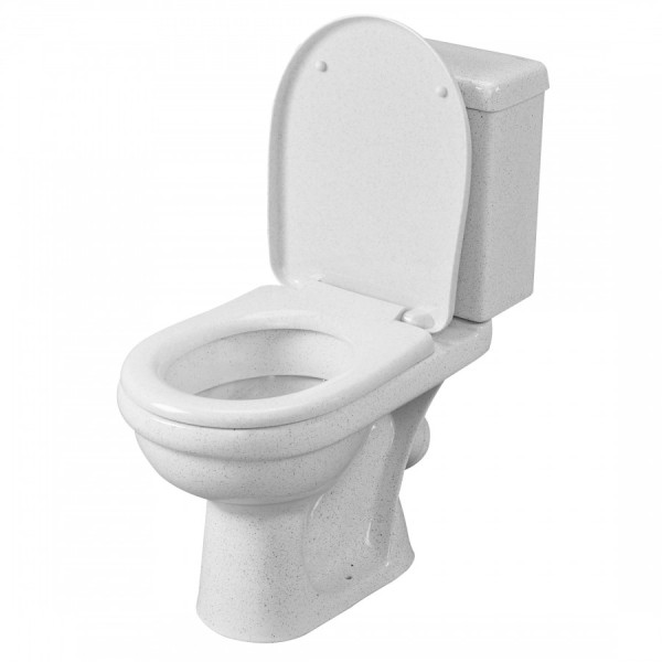 Унитаз-компакт Santeri Визит крап на белом 372x66x780 с сиденьем полипропилен крап на белом (1.P40,5.3.S01.00B.F)