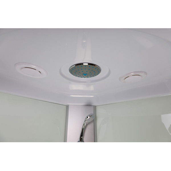 Душевая кабина Eco 90x90 стекло матовое, профиль хром матовый (E90/40/MT/BK)