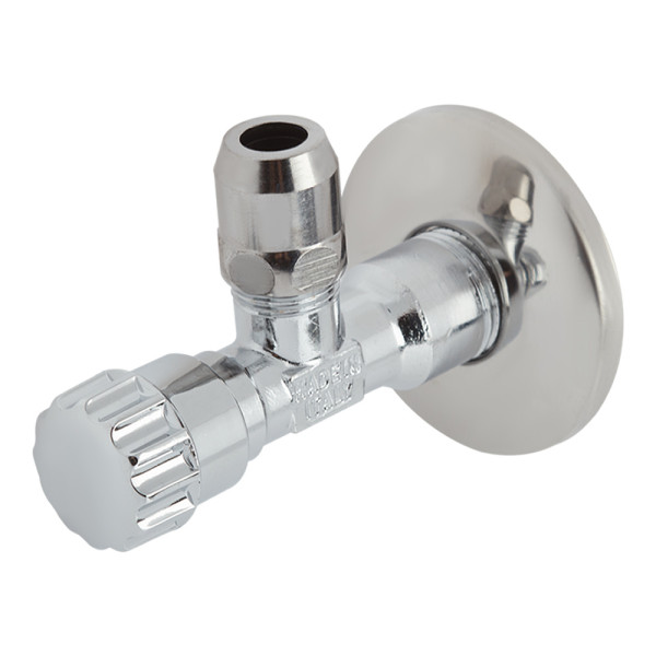 Кран угловой вентильный Tiemme 1/2"Н*10 (обжим) (2950016) Кран угловой вентильный Tiemme 1/2"Н*10 (обжим) (2950016)