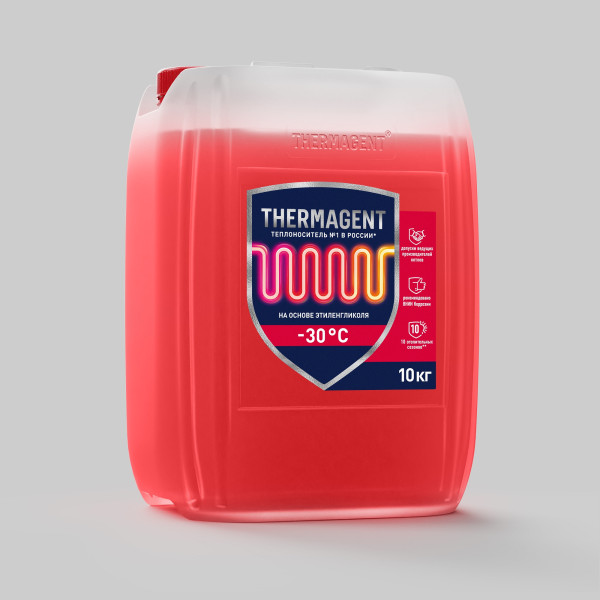 Теплоноситель Thermagent -30 10 кг (этиленгликоль) (TA 910265)