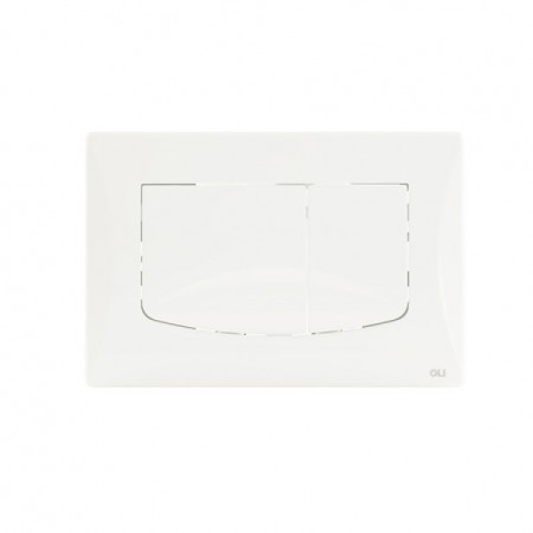Клавиша смывная Oli River Dual белый (638501) Клавиша смывная Oli River Dual белый (638501)